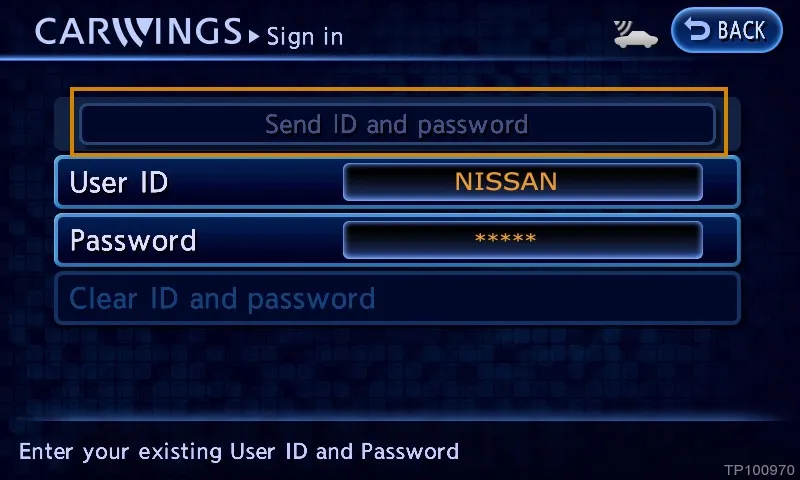 The Security settings activated confirmation